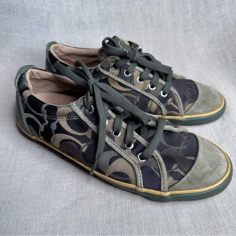 Coach Barrett Sneakers Olive Green